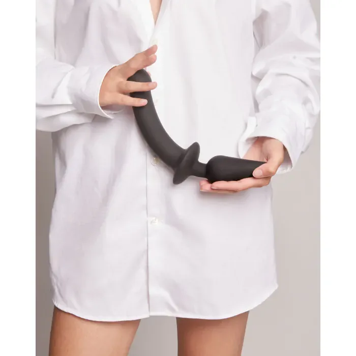 Анальна пробка з дилдо 2в1 Strap-On-Me Switch Plug-In Dildo Black XXL — фото 6