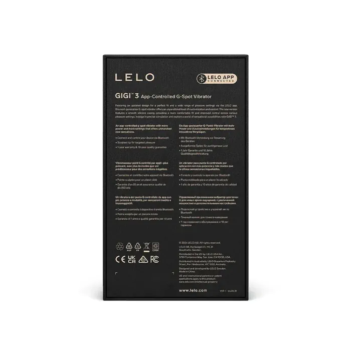 Вібратор точки G LELO GIGI 3 Powder Blue — фото 5
