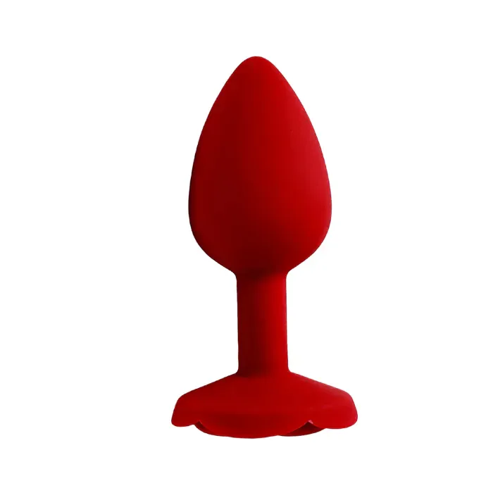 Анальна пробка Baby XXX Rose М Red — фото 9
