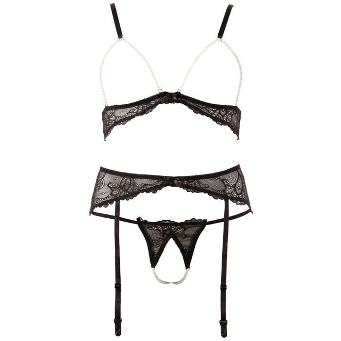 Комплект Abierta Fina Perlen Black Set — фото 27