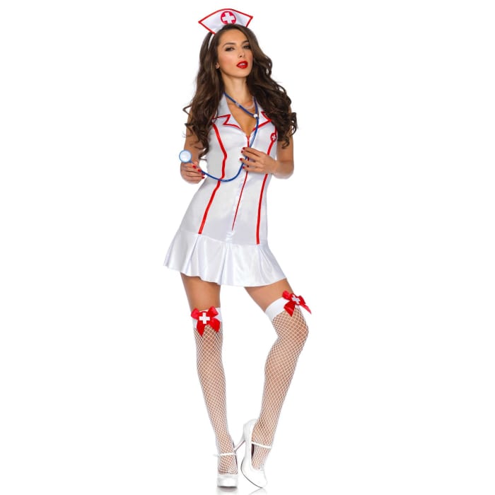 Еротичний костюм медсестри Leg Avenue Head Nurse — фото 15