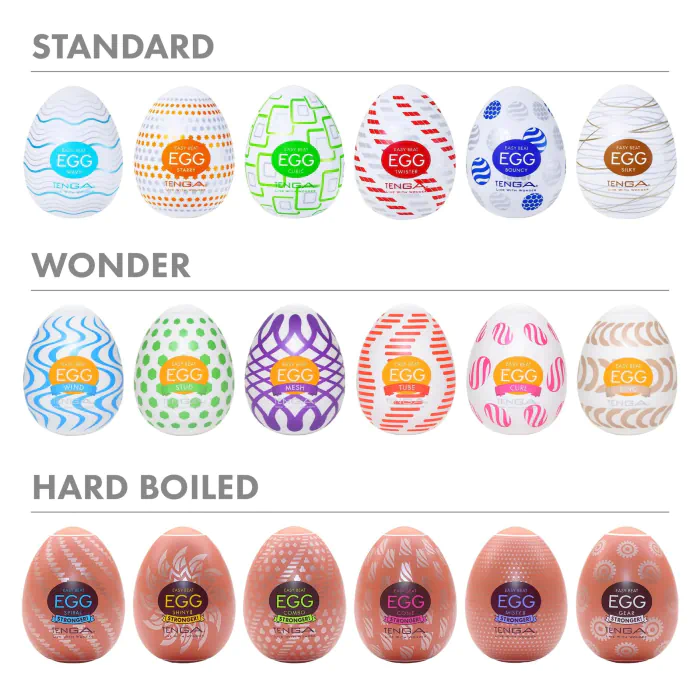 Мастурбатор-яйце Tenga Egg Cubic — фото 7