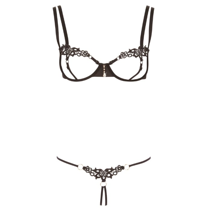 Комплект Cotelli Collection Lingerie Black — фото 14