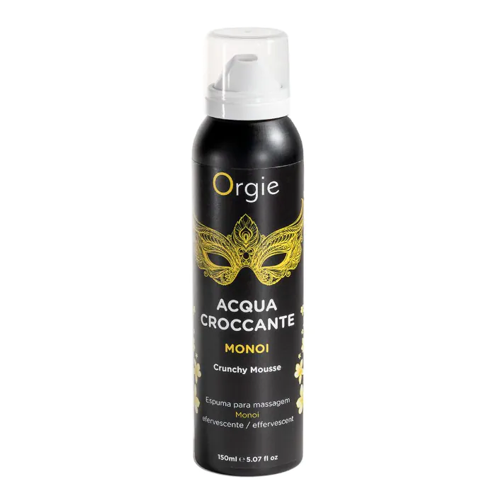 Масажна пінка Orgie Acqua Croccante Monoi ефект бульбашок, що лопаються