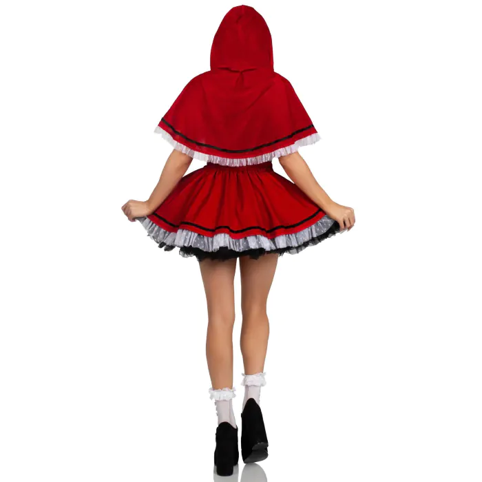 Костюм Червоної Шапочки Leg Avenue Flirty Miss Red Top and Skirt — фото 5