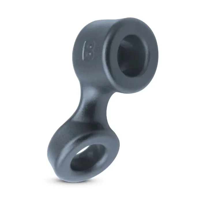 Ерекційне кільце Boners Cock Ring And Ball Stretcher Grey